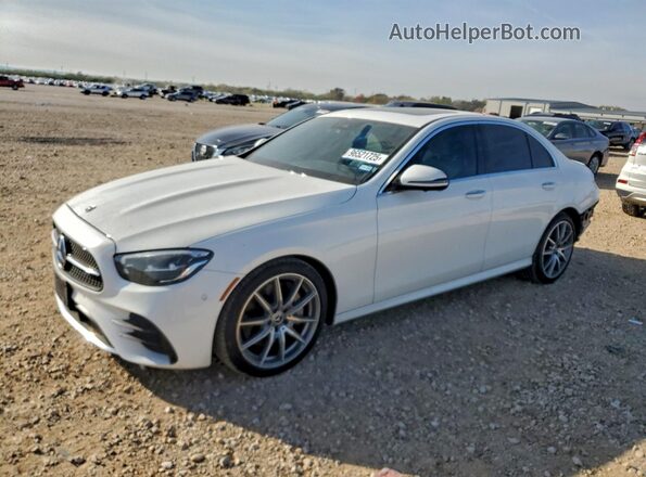 W1KZF8DB0NB011016 2022 MERCEDES-BENZ E Белый Передняя левая четверть
