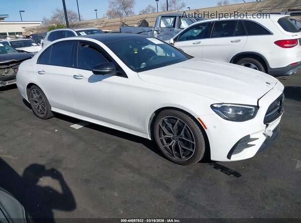 W1KZF8DB2NB070276 2022 MERCEDES-BENZ E-CLASS Белый Передняя правая четверть