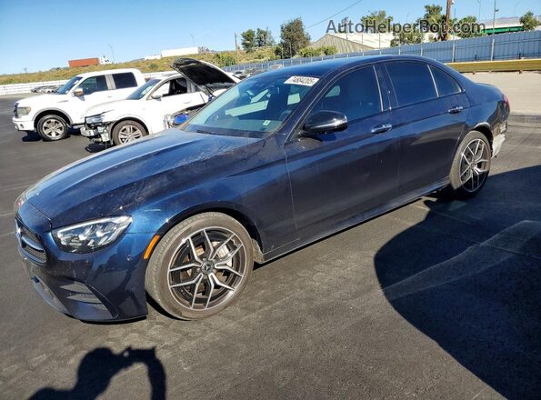 W1KZF8DB3PB125286 2023 MERCEDES-BENZ E Синий Передняя левая четверть