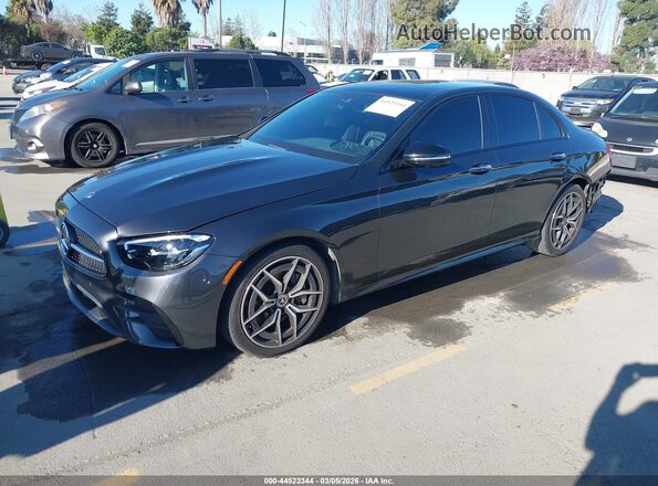 W1KZF8DB6NB038043 2022 MERCEDES-BENZ E-CLASS Black წინა მარცხენა ხედი სამი მეოთხედიდან
