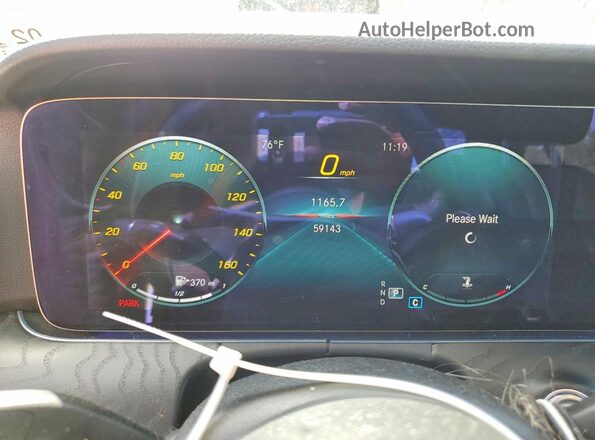 W1KZF8DB6NB074878 2022 MERCEDES-BENZ E-CLASS Белый Вид щитка приборов