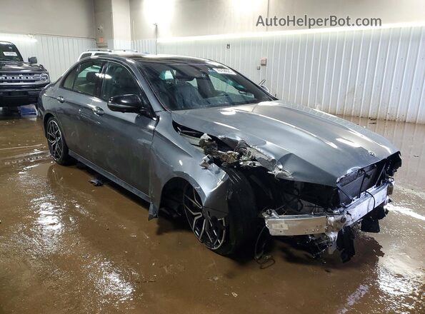 W1KZF8EB6PB187876 2023 MERCEDES-BENZ E Серый Передняя правая четверть