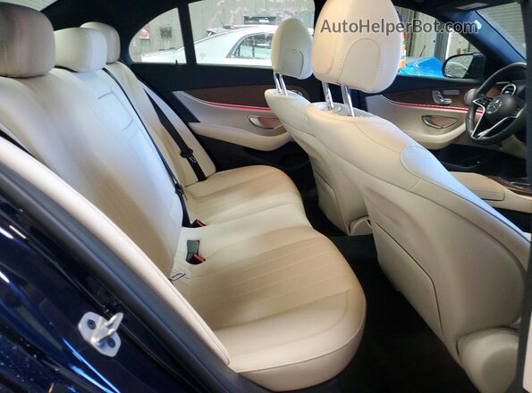 W1KZF8EB9PB189444 2023 MERCEDES-BENZ E Синий Вид задних сидений