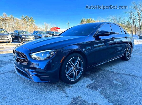 W1KZF8EBXNB026153 2022 MERCEDES-BENZ E Синий Задняя левая четверть