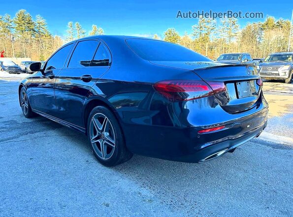 W1KZF8EBXNB026153 2022 MERCEDES-BENZ E Синий Задняя правая четверть