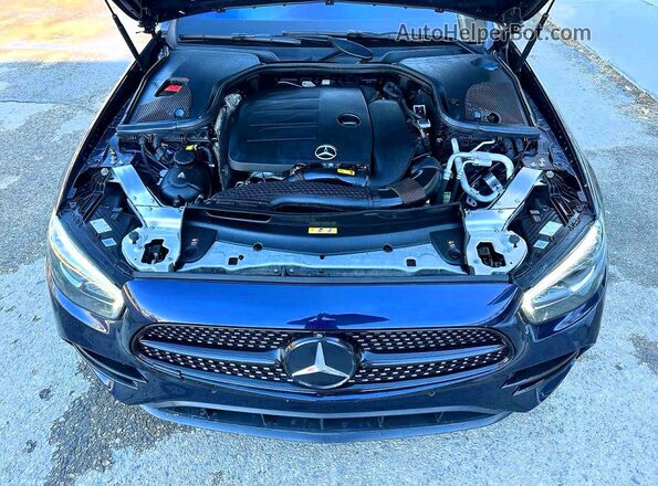 W1KZF8EBXNB026153 2022 MERCEDES-BENZ E Синий Вид салона спереди