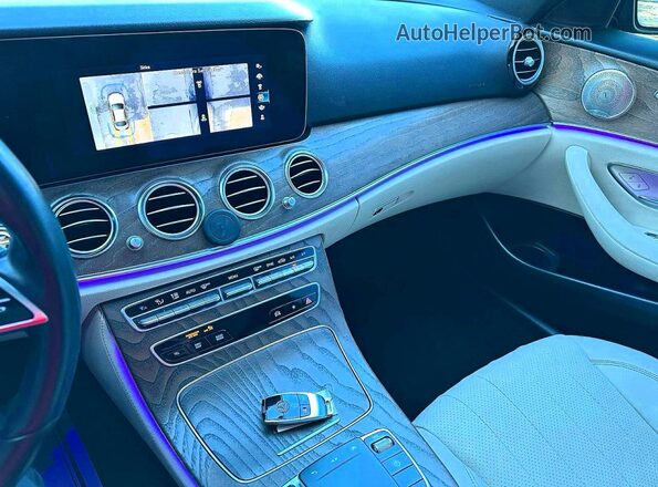 W1KZF8EBXNB026153 2022 MERCEDES-BENZ E Синий Вид задней части салона