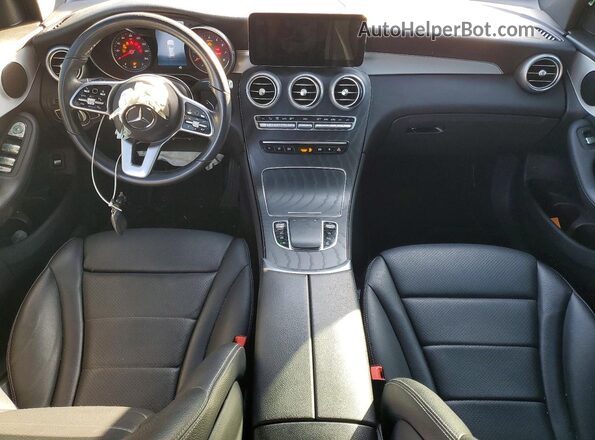 W1N0G8DB9MF932182 2021 MERCEDES-BENZ GLC-CLASS Black Dashboard view