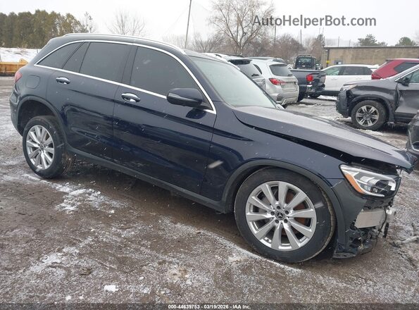 W1N0G8EB2MF888704 2021 MERCEDES-BENZ GLC 300 Dark Blue Przód prawy
