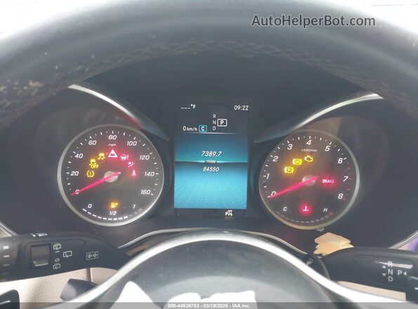 W1N0G8EB2MF888704 2021 MERCEDES-BENZ GLC 300 Dark Blue Widok tylnych siedzeń