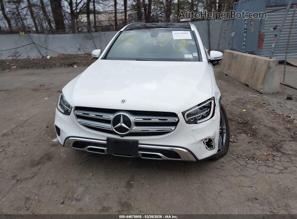 W1N0G8EB3MF887710 2021 MERCEDES-BENZ GLC 300 White Widok zestawu wskaźników