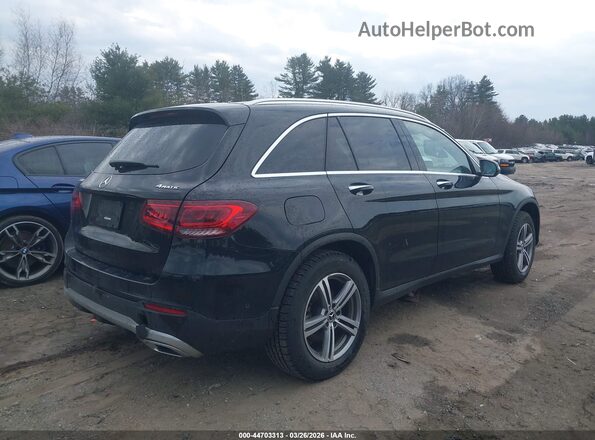 W1N0G8EB3NG093771 2022 MERCEDES-BENZ GLC 300 Black Tył prawy