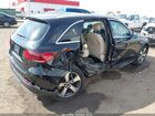 2020 Mercedes-benz Glc 300 4matic Черный vin: W1N0G8EB7LF761932