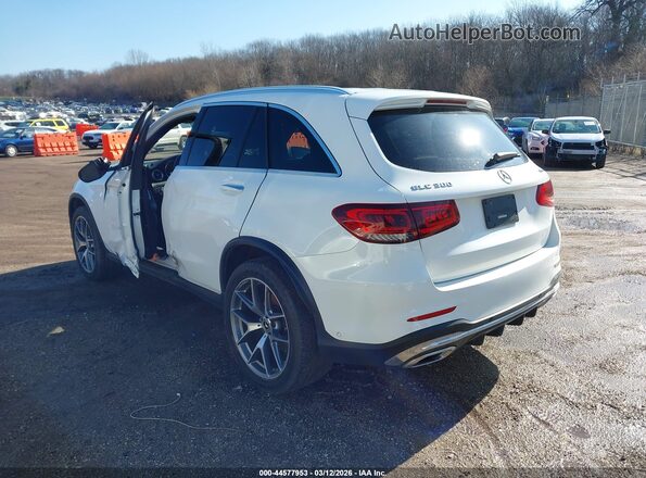 W1N0G8EB8LF864809 2020 MERCEDES-BENZ GLC 300 Белый Задняя левая четверть