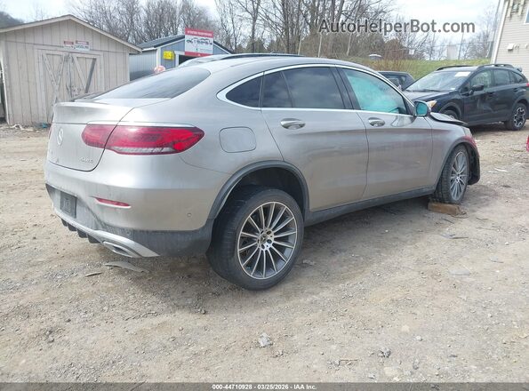 W1N0J8EB4LF840590 2020 MERCEDES-BENZ GLC 300 COUPE Серебряный Задняя правая четверть