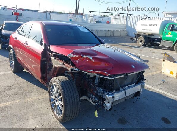 W1N0J8EB6LF823080 2020 MERCEDES-BENZ GLC 300 COUPE Красный Вид спереди