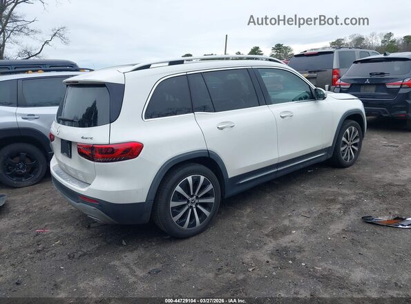 W1N4M4HB0MW152908 2021 MERCEDES-BENZ GLB-CLASS Белый Задняя правая четверть