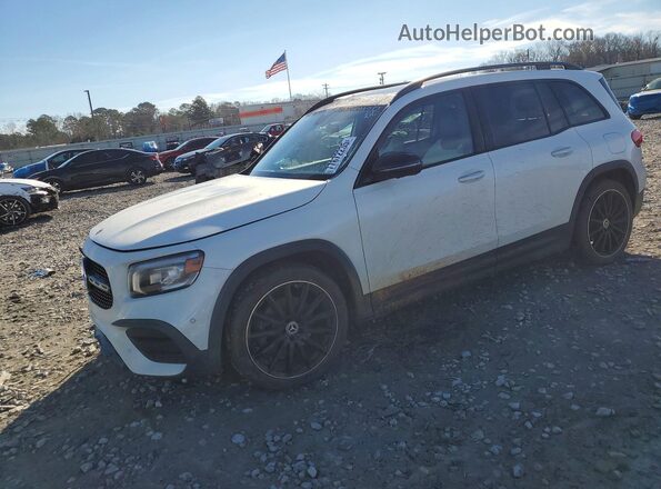 W1N4M4HB0PW281168 2023 MERCEDES-BENZ GLB-CLASS White Առջևի ձախ երեք քառորդ տեսարան