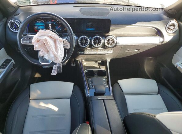 W1N4M4HB0PW281168 2023 MERCEDES-BENZ GLB-CLASS White Առջևի վահանակի տեսք