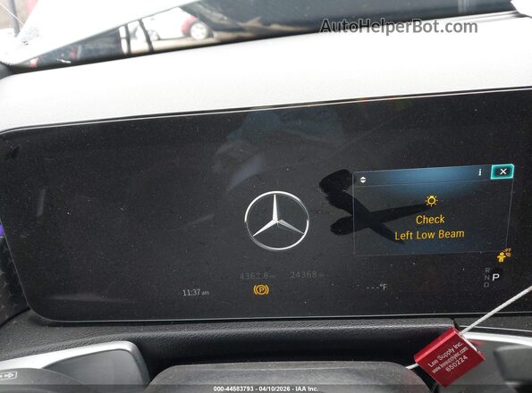 W1N4M4HB1RW355622 2024 MERCEDES-BENZ GLB-CLASS Черный Вид задних сидений