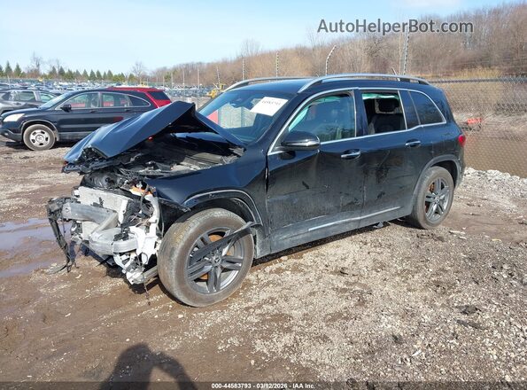 W1N4M4HB1RW355622 2024 MERCEDES-BENZ GLB-CLASS Черный Передняя левая четверть