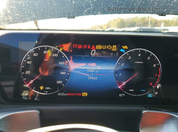 W1N4M4HB1RW373232 2024 MERCEDES-BENZ GLB-CLASS Черный Вид щитка приборов
