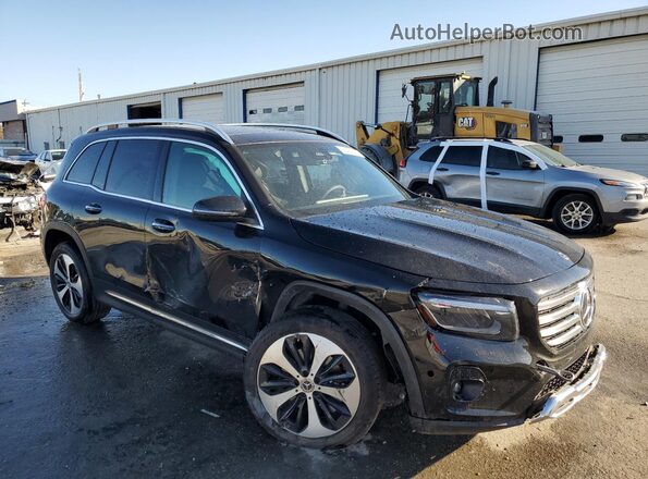 W1N4M4HB1RW373232 2024 MERCEDES-BENZ GLB-CLASS Черный Передняя правая четверть