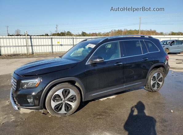 W1N4M4HB1RW373232 2024 MERCEDES-BENZ GLB-CLASS Черный Передняя левая четверть