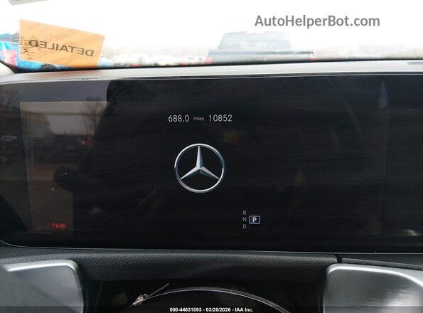 W1N4M4HB3NW258514 2022 MERCEDES-BENZ GLB-CLASS Синий Вид задних сидений