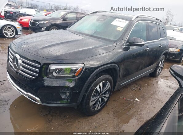 W1N4M4HB3RW352236 2024 MERCEDES-BENZ GLB-CLASS Черный Передняя левая четверть