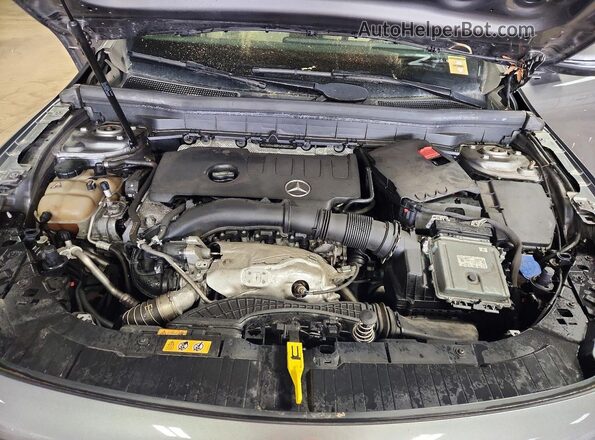 W1N4M4HB5MW086503 2021 MERCEDES-BENZ GLB-CLASS Серый Вид наклейки с VIN-кодом