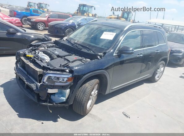 W1N4M4HB5MW157845 2021 MERCEDES-BENZ GLB-CLASS Черный Передняя левая четверть