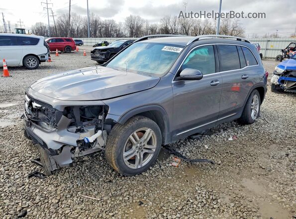 W1N4M4HB7MW110641 2021 MERCEDES-BENZ GLB-CLASS Gray Przód lewy