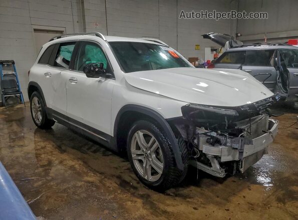 W1N4M4HB8MW108400 2021 MERCEDES-BENZ GLB-CLASS White Передня права чверть