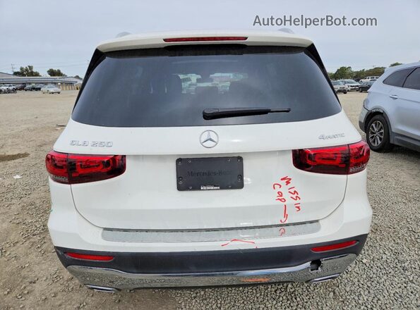 W1N4M4HB8PW280270 2023 MERCEDES-BENZ GLB-CLASS Белый Вид сзади