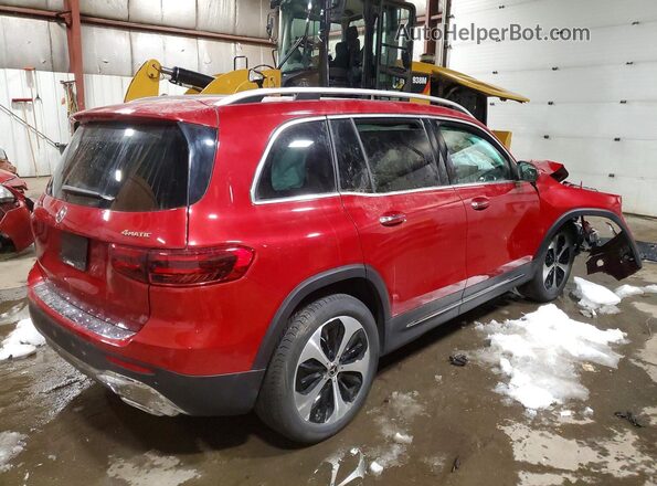 W1N4M4HB8SW435697 2025 MERCEDES-BENZ GLB-CLASS Red Trasero derecho