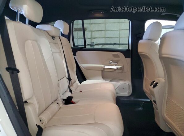W1N4M4HB9RW351897 2024 MERCEDES-BENZ GLB-CLASS Белый Вид задней части салона