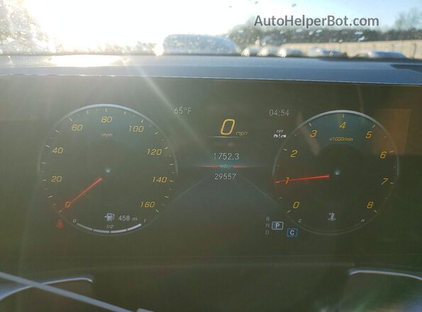 W1N4M4HBXPW279377 2023 MERCEDES-BENZ GLB-CLASS Серый Вид щитка приборов
