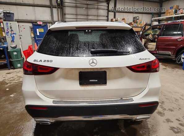 W1N4N4HB2NJ409448 2022 MERCEDES-BENZ GLA White Vista trasera