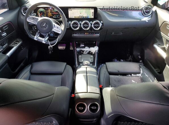 W1N4N5DB0PJ473910 2023 MERCEDES-BENZ GLA Серебряный Вид панели приборов