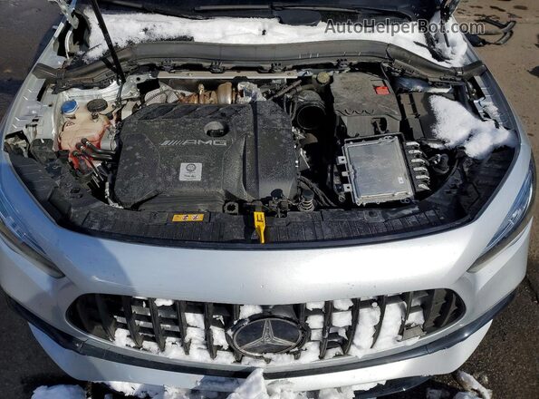 W1N4N5DB0PJ473910 2023 MERCEDES-BENZ GLA Серебряный Вид задней части салона