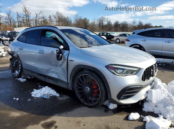 W1N4N5DB0PJ473910 2023 MERCEDES-BENZ GLA Серебряный Передняя правая четверть
