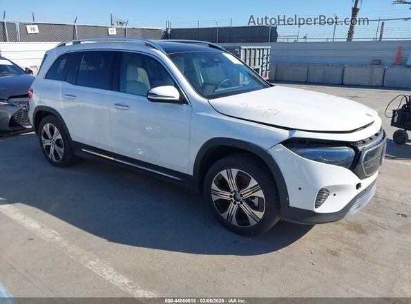 W1N9M0CB6RN094287 2024 MERCEDES-BENZ EQB 250 SUV Белый Передняя правая четверть