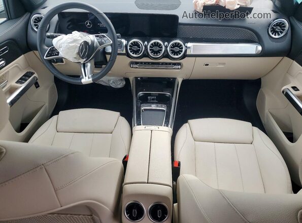 W1N9M0CBXSN139320 2025 MERCEDES-BENZ EQB Белый Вид панели приборов