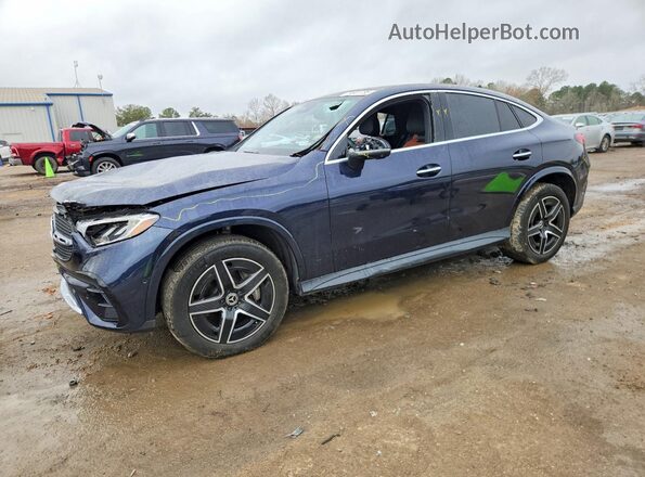 W1NKJ4HB3RF086524 2024 MERCEDES-BENZ GLC-CLASS Синий Передняя левая четверть