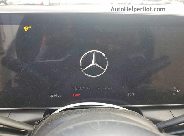 W1NKM4HB2PU013922 2023 MERCEDES-BENZ GLC-CLASS White Widok zestawu wskaźników