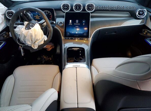 W1NKM4HB2SF380090 2025 MERCEDES-BENZ GLC-CLASS Белый Вид панели приборов