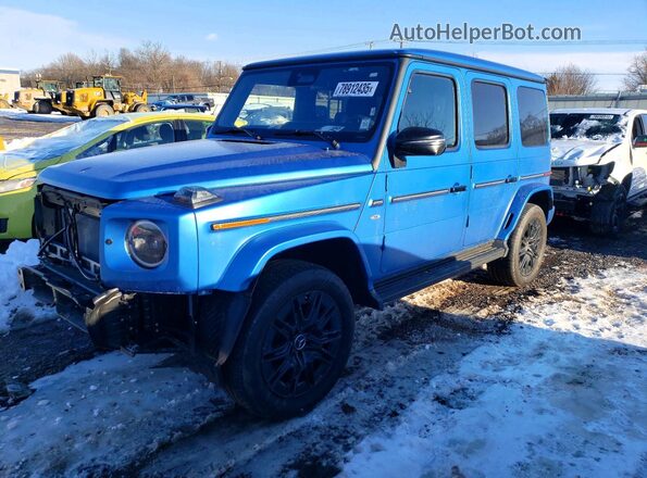 W1NWM0AB3SX025511 2025 MERCEDES-BENZ G-CLASS Синий Передняя левая четверть