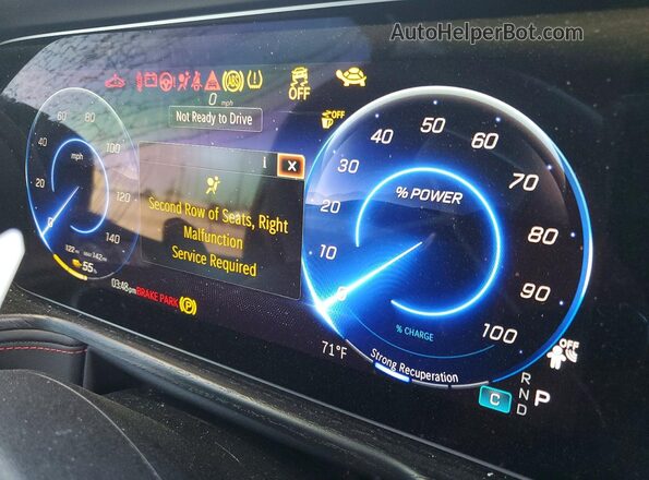 W1NWM0AB6SX040116 2025 MERCEDES-BENZ G-CLASS Черный Вид щитка приборов