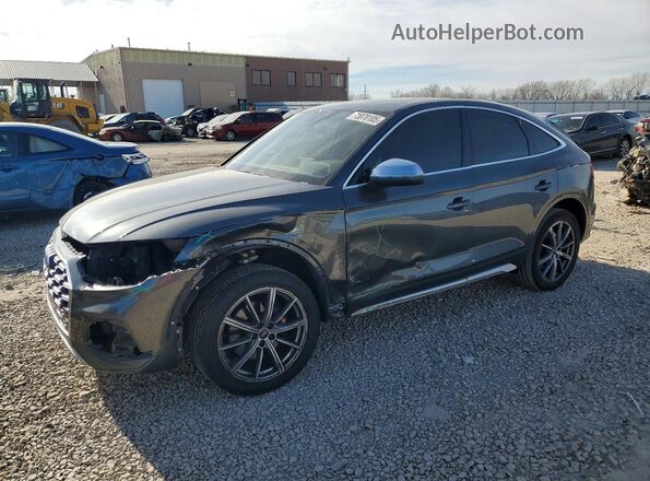 WA114AFY1M2088315 2021 AUDI SQ5 Серый Передняя левая четверть